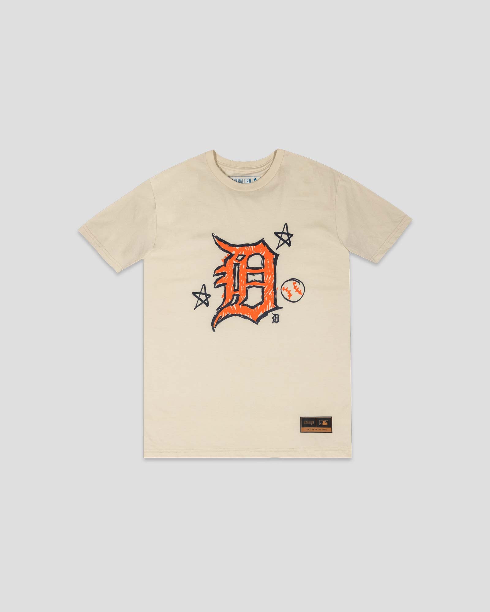 Crayon Series Youth T-Shirt Detroit Tigers Baseballism Online