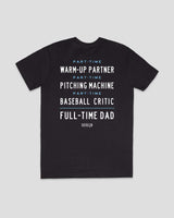 Full-Time Dad T-Shirt - Black