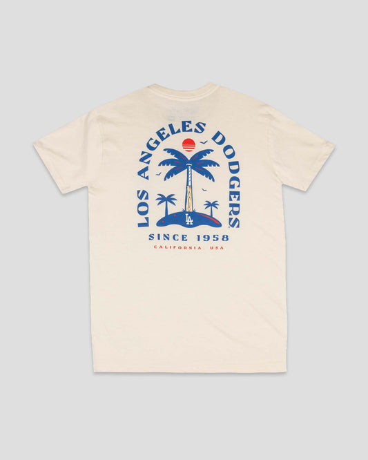 Palm Tree Bat T-Shirt - Los Angeles Dodgers - Baseballism Online