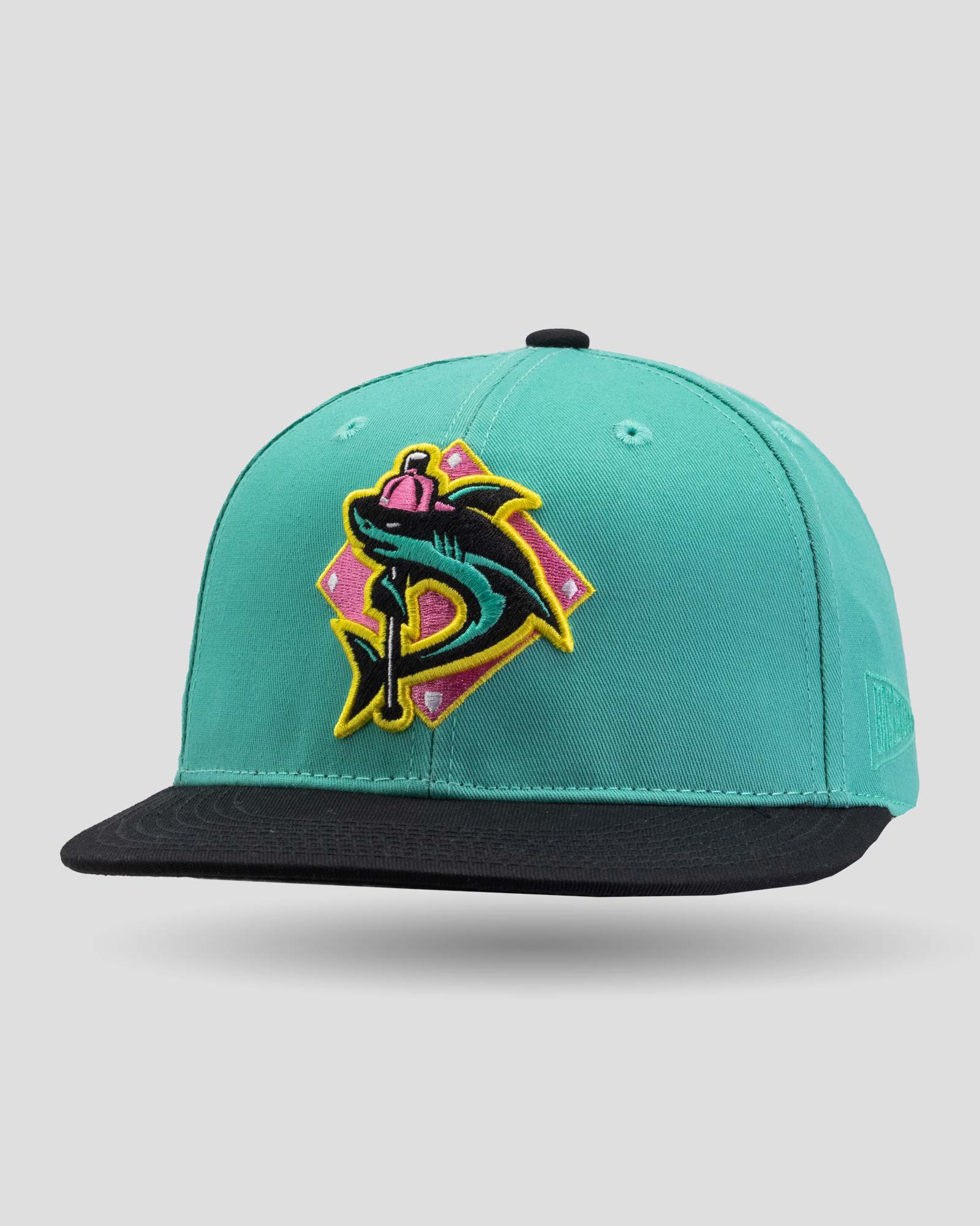 Shark Attack Cap - Teal | Baseballism Online