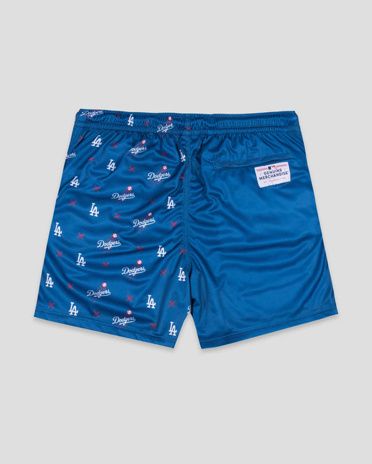 Two Way Diamond Air Mesh Shorts - Los Angeles Dodgers - Baseballism Online