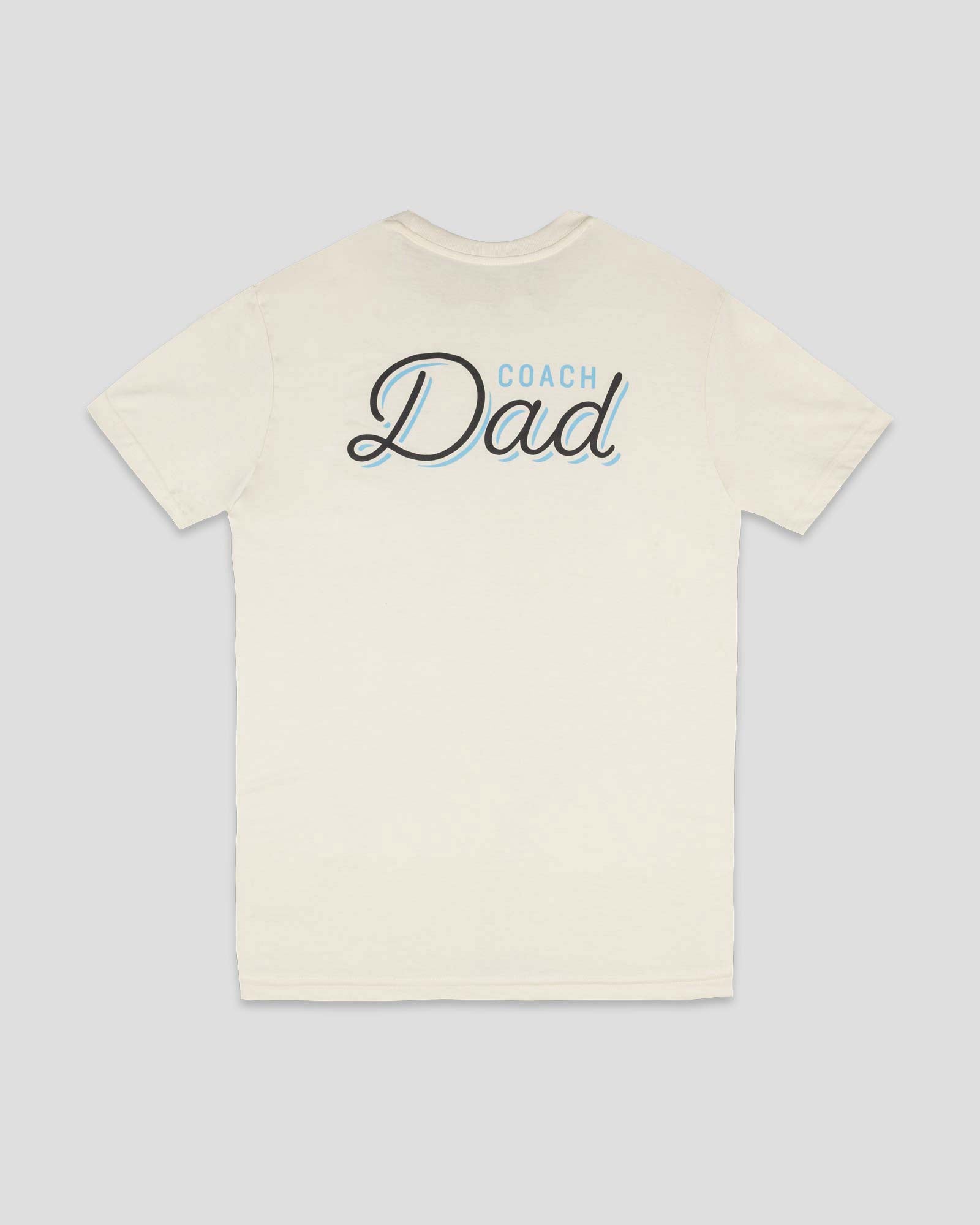 Coach Dad T-Shirt - Cream | Baseballism Online