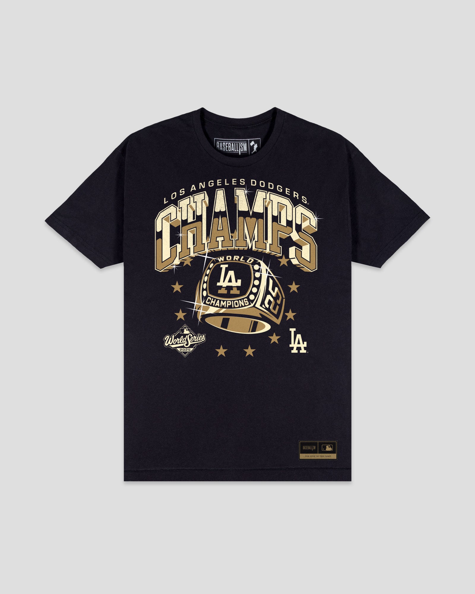 Official Los Angeles Dodgers 2025 World Series Ring T-Shirt