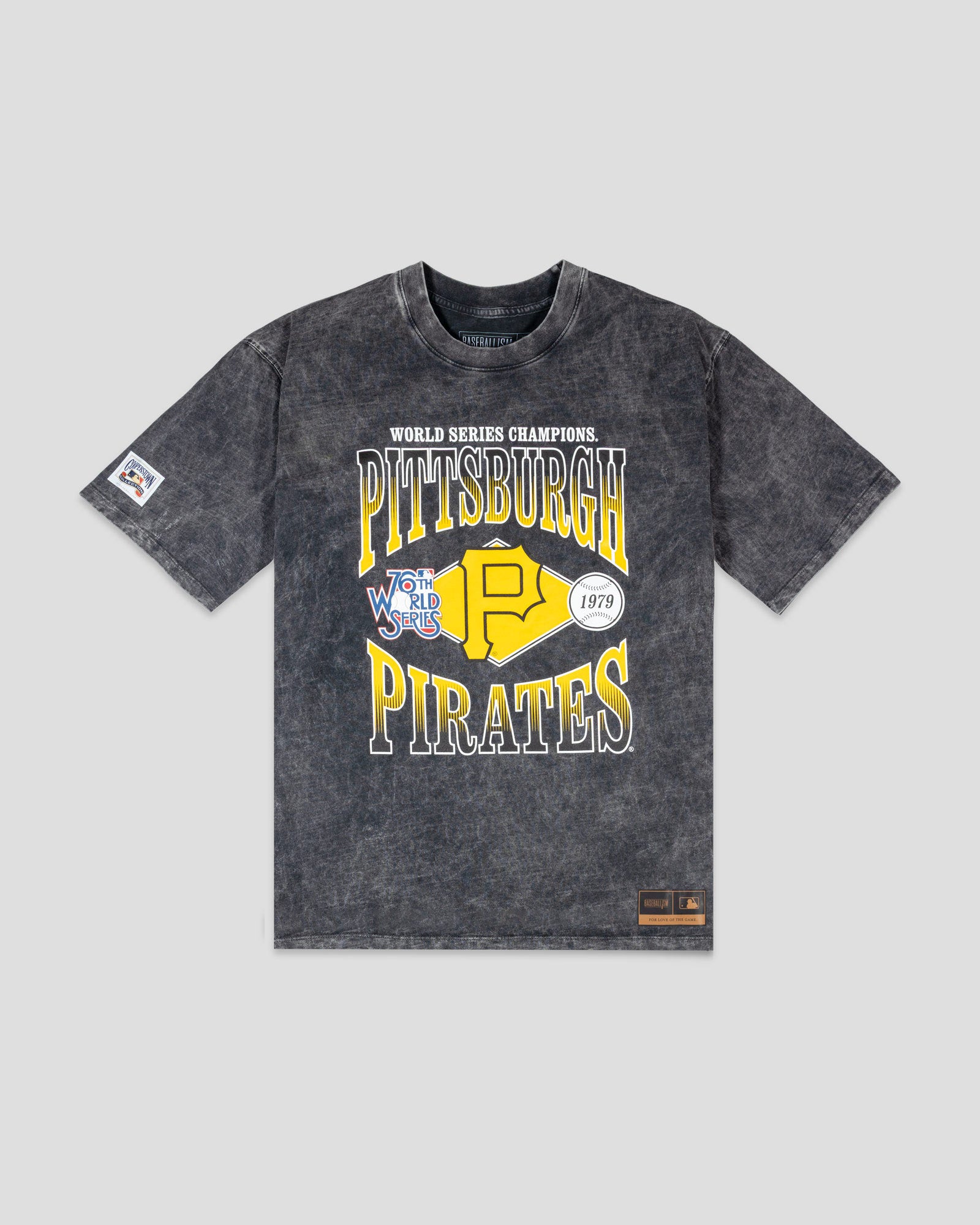 World Series 1979 Vintage Relaxed Fit T-Shirt (Black Acid Wash