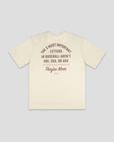 Three Letters Women’s Relaxed Fit Resin Washed T-Shirt
