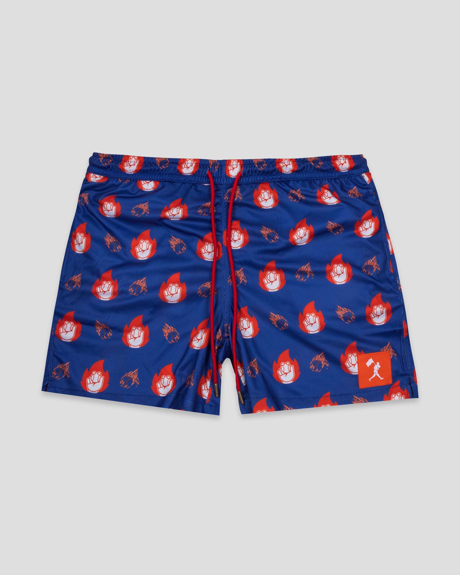 Flame Thrower Diamond Air Mesh Shorts | Baseballism Online