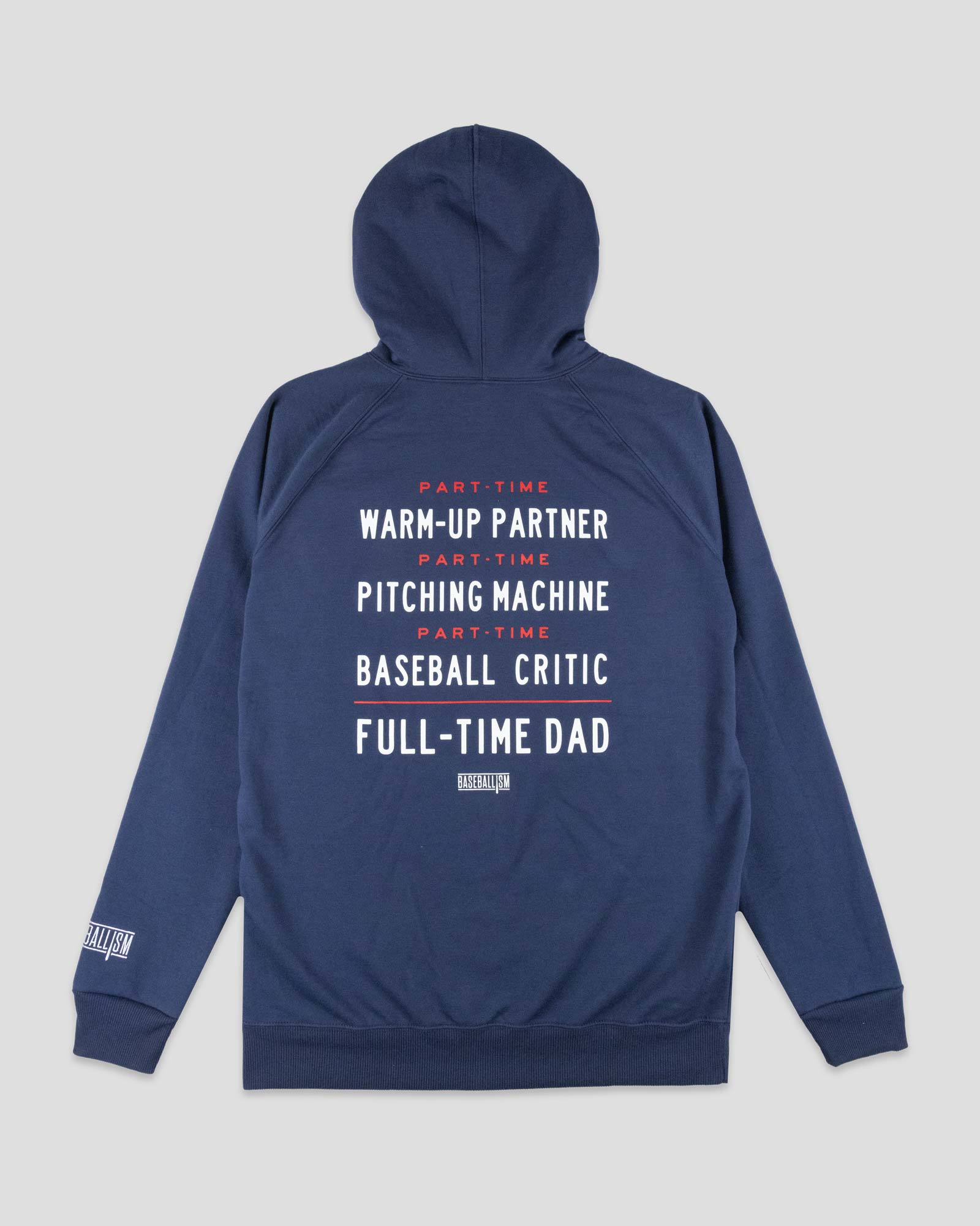 Sudadera Con Capucha Softbol Para Papá - 'Dad Like A Baseball But With Bigger Balls', Regalo Día Del Padre