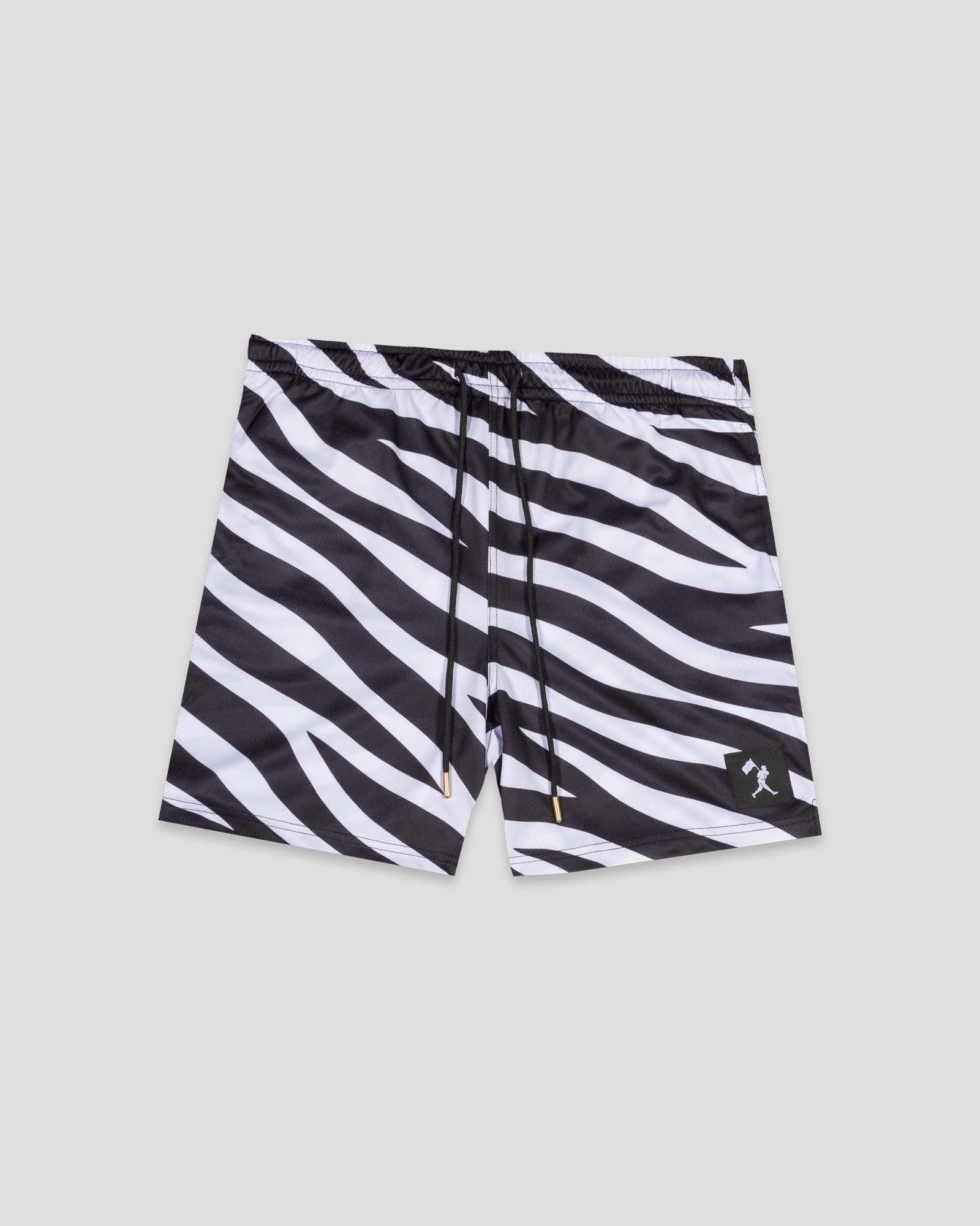 Wild Pitch Diamond Air Mesh Shorts (Zebra) - Youth