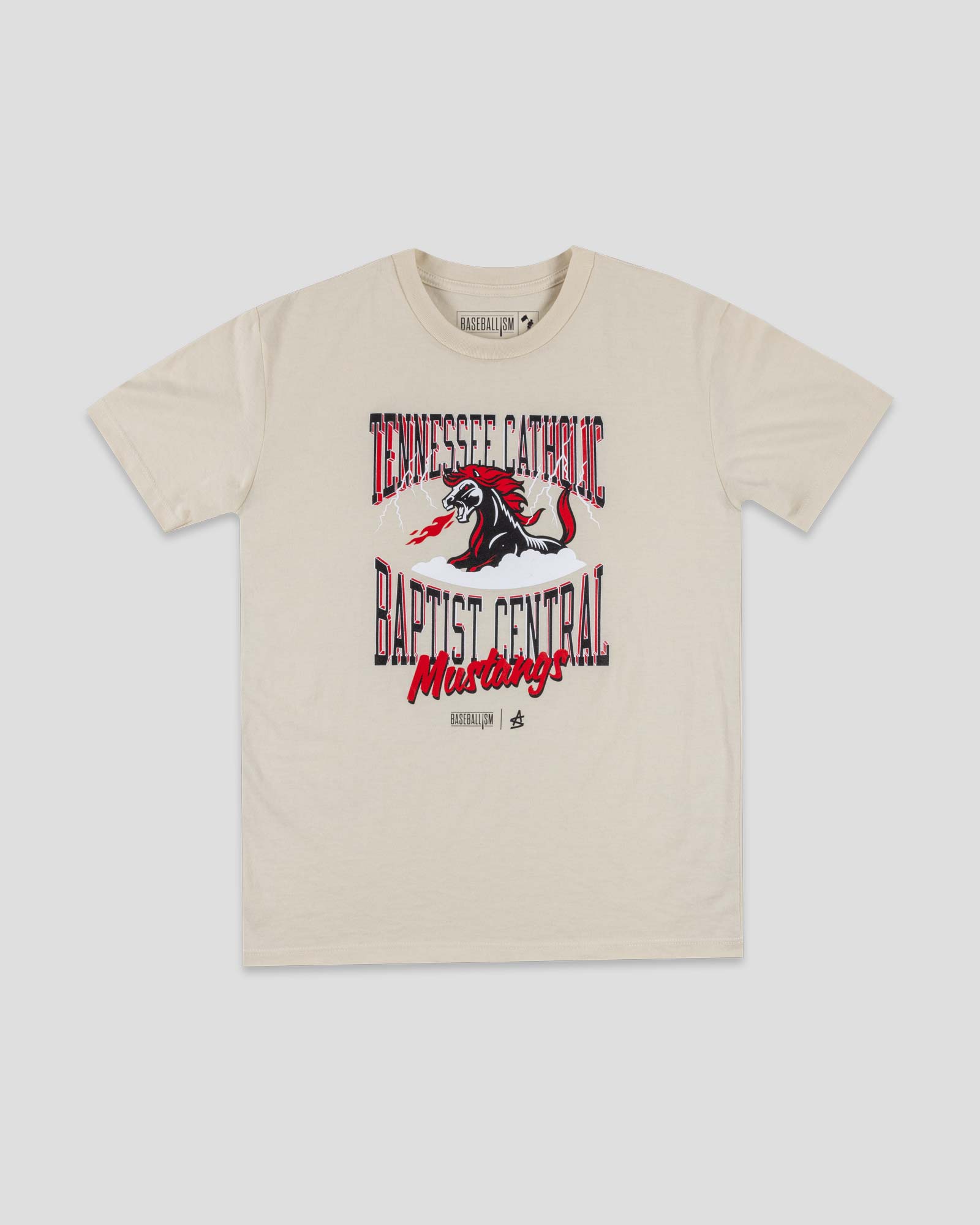 Tennessee Catholic Baptist Central Youth (Cream) - Baseballism x