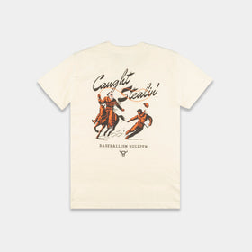 Caught Stealin' T-Shirt (Cream) - Youth