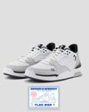 Baseballism Flag Man 1 Turf Trainer With Certificate Of Authenticity - Space Grey And White
