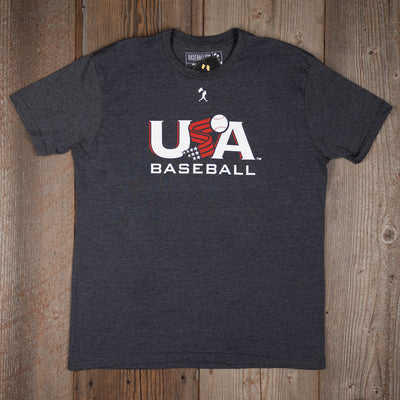 Baseballism x USA Baseball - Charcoal