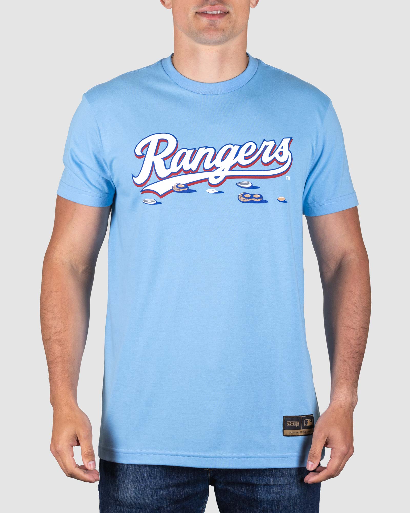 rangers baseball shirts