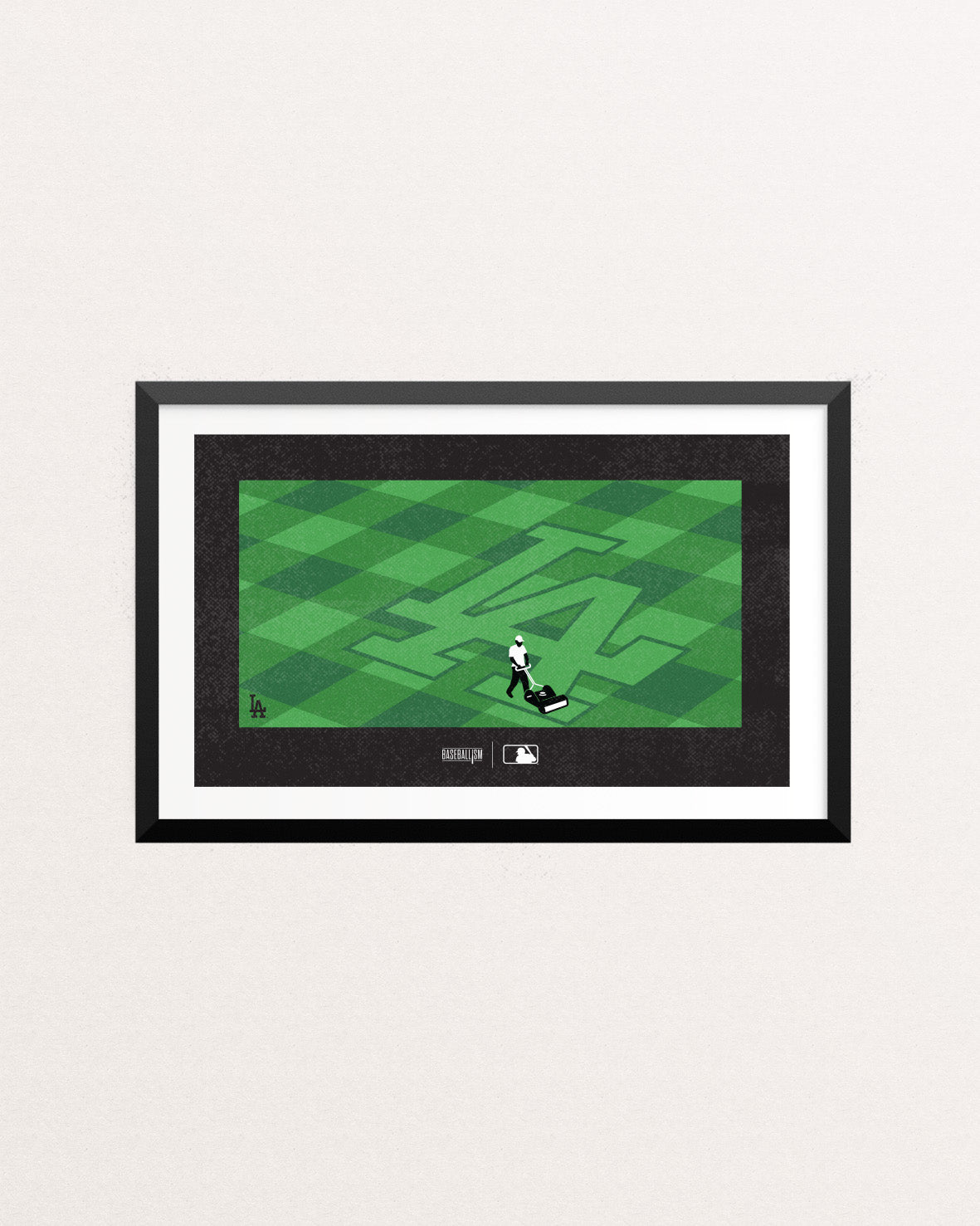 Groundskeeper 18x12 Poster - Los Angeles Dodgers | Baseballism Online