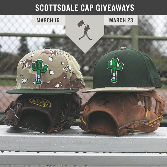 2019 Baseballism Scottsdale Cap Giveaway: Desert Cactus Club Set