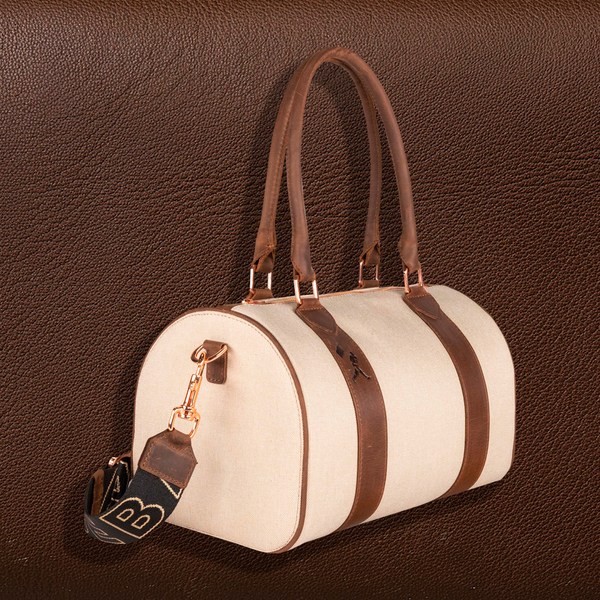 Cyndi Mini Duffel Handbag by Baseballism