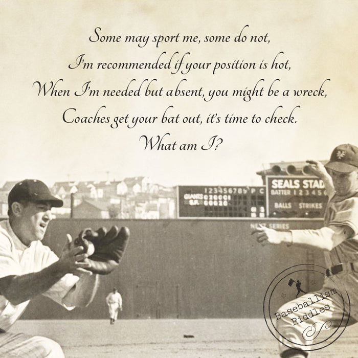 Baseballism Riddle: 7/30/20