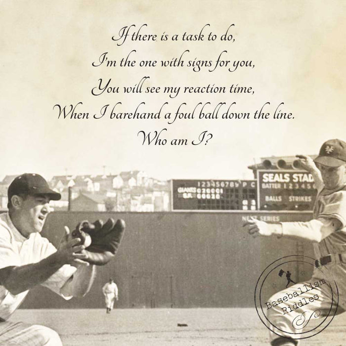 Baseballism Riddles 5/11/20
