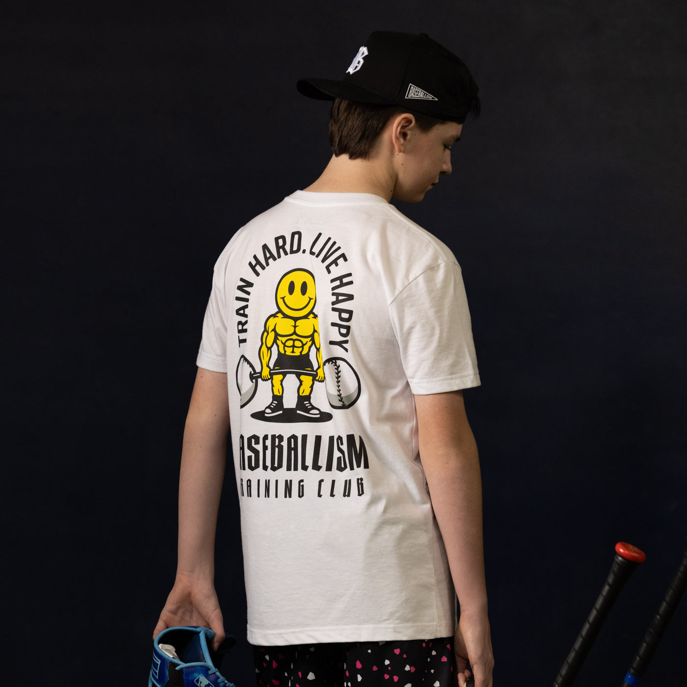 Train Hard Live Happy T-Shirt - Youth