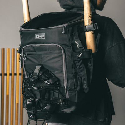 Ronin Baseball Equipment Backpack - Shimmer Black