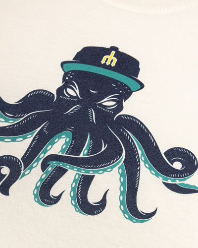 Mariners Monster Youth T-Shirt (Cream) - Seattle Mariners - Baseballism Online