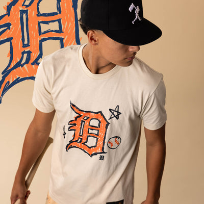 Crayon Series T-Shirt - Detroit Tigers