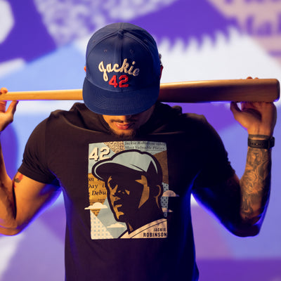 Jackie Robinson Front Page T-Shirt - Baseballism Online