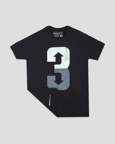3 Up 3 Down (Black) - Men's Tee - Baseballism Online