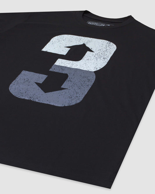 3 Up 3 Down (Black) - Men's Tee - Baseballism Online