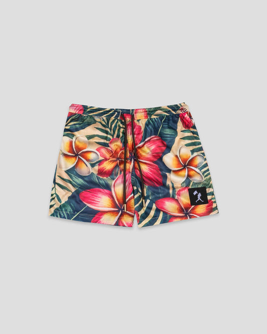 Aloha Ball Diamond Air Youth Mesh Shorts - Plumeria - Baseballism Online