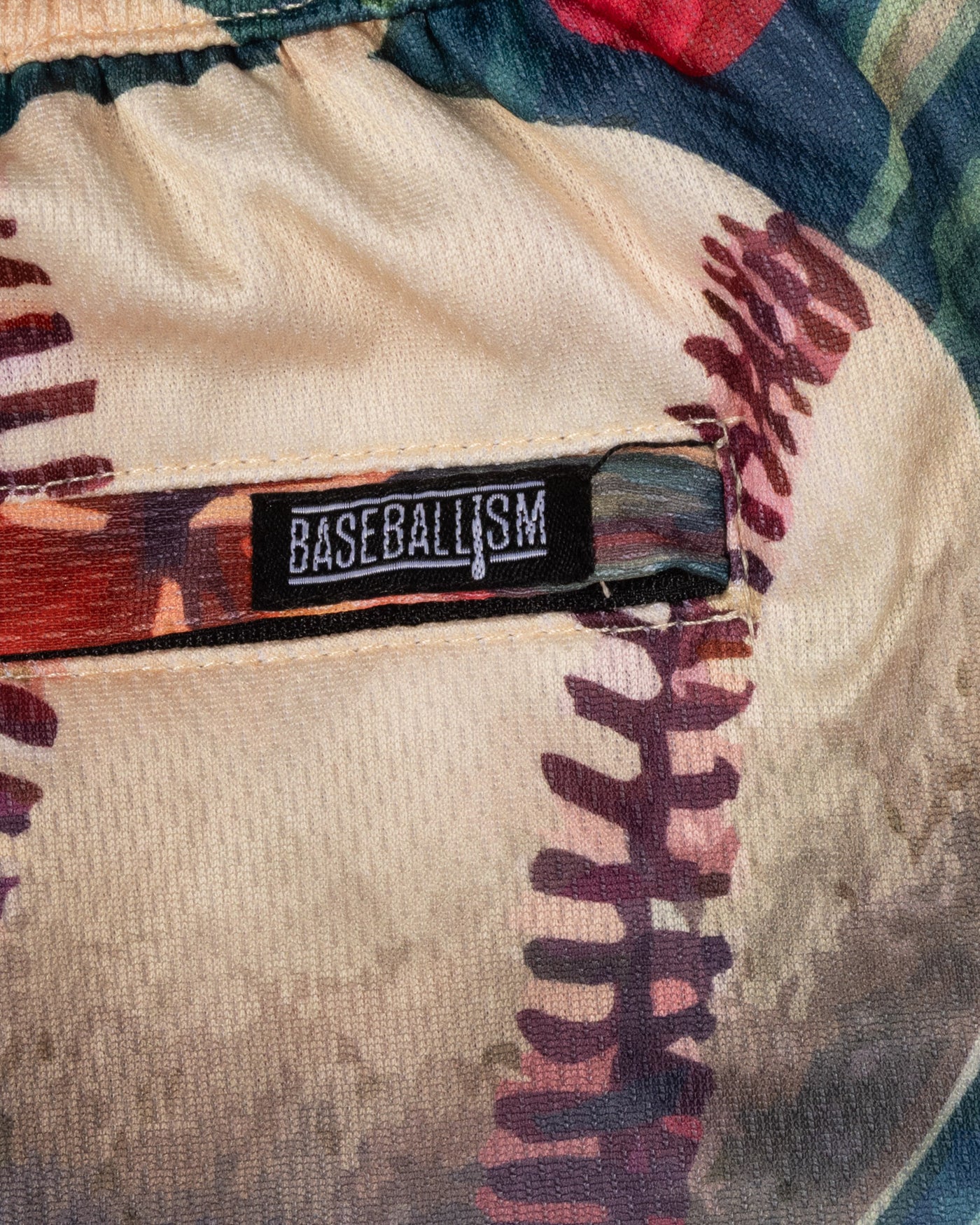 Aloha Ball Diamond Air Youth Mesh Shorts - Plumeria - Baseballism Online