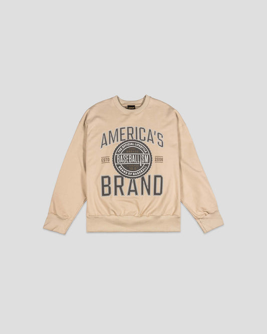 America's Brand Crewneck - Youth - Baseballism Online