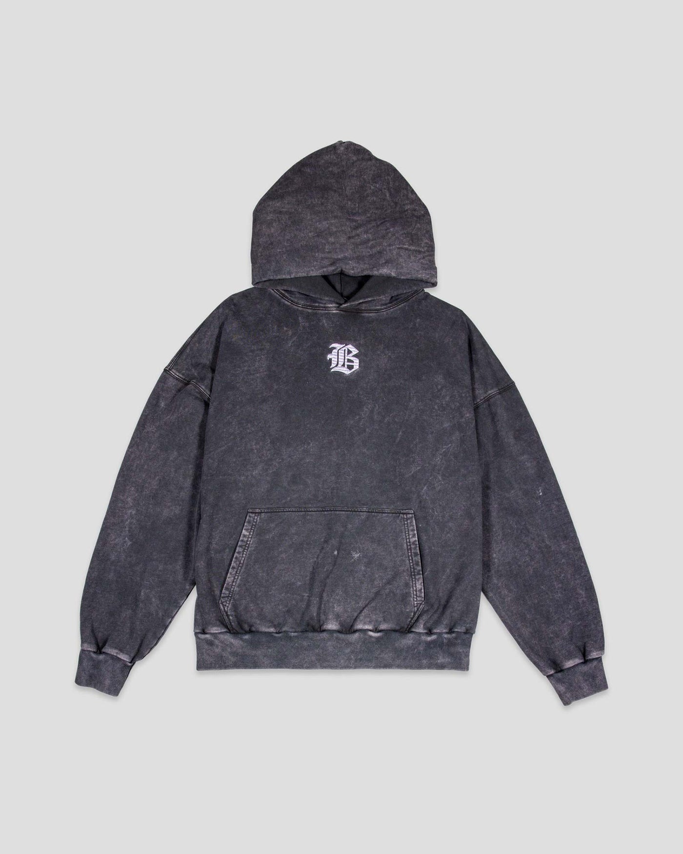 Ballplayer B Acid Wash Hoodie - Youth - Baseballism Online