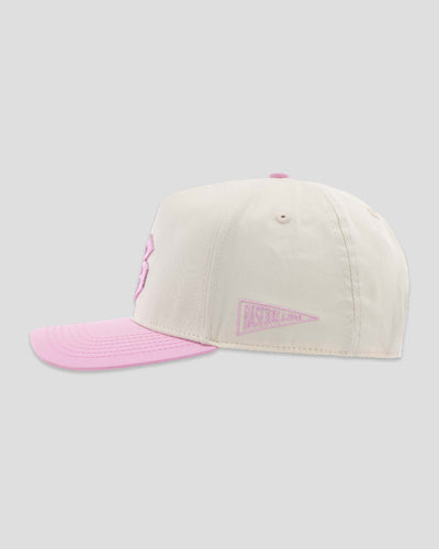 Ballplayer B Five Panel Cap (Pink)