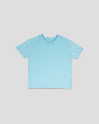 Standard Comfort Tee (Light Blue) - Youth - Baseballism Online
