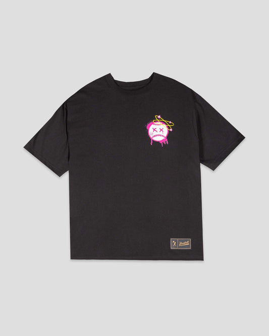 Bat Bros Bad Day Pima Cotton T-Shirt - Black - Baseballism Online