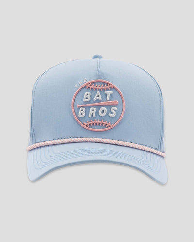 Bat Bros Five Panel Cap - Light Blue