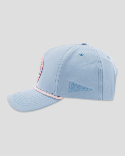 Bat Bros Five Panel Cap - Light Blue