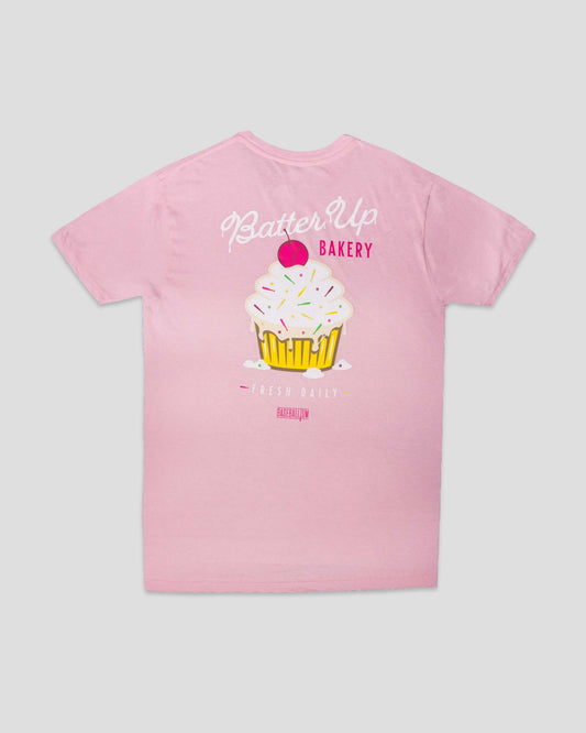 Batter Up Bakery Confetti Cupcake T-Shirt - Baseballism Online