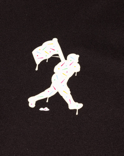 Batter Up Bakery Confetti Cupcake T-Shirt (Black)