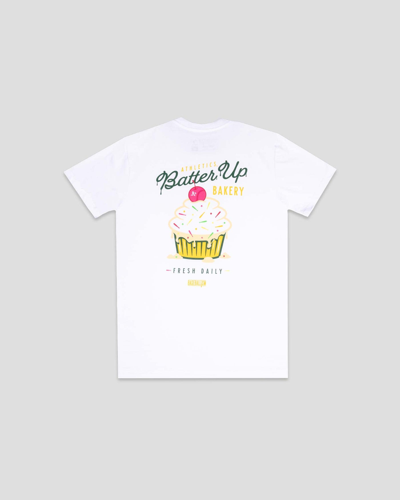 Batter Up Bakery Confetti Cupcake Youth T-Shirt - Athletics - Baseballism Online
