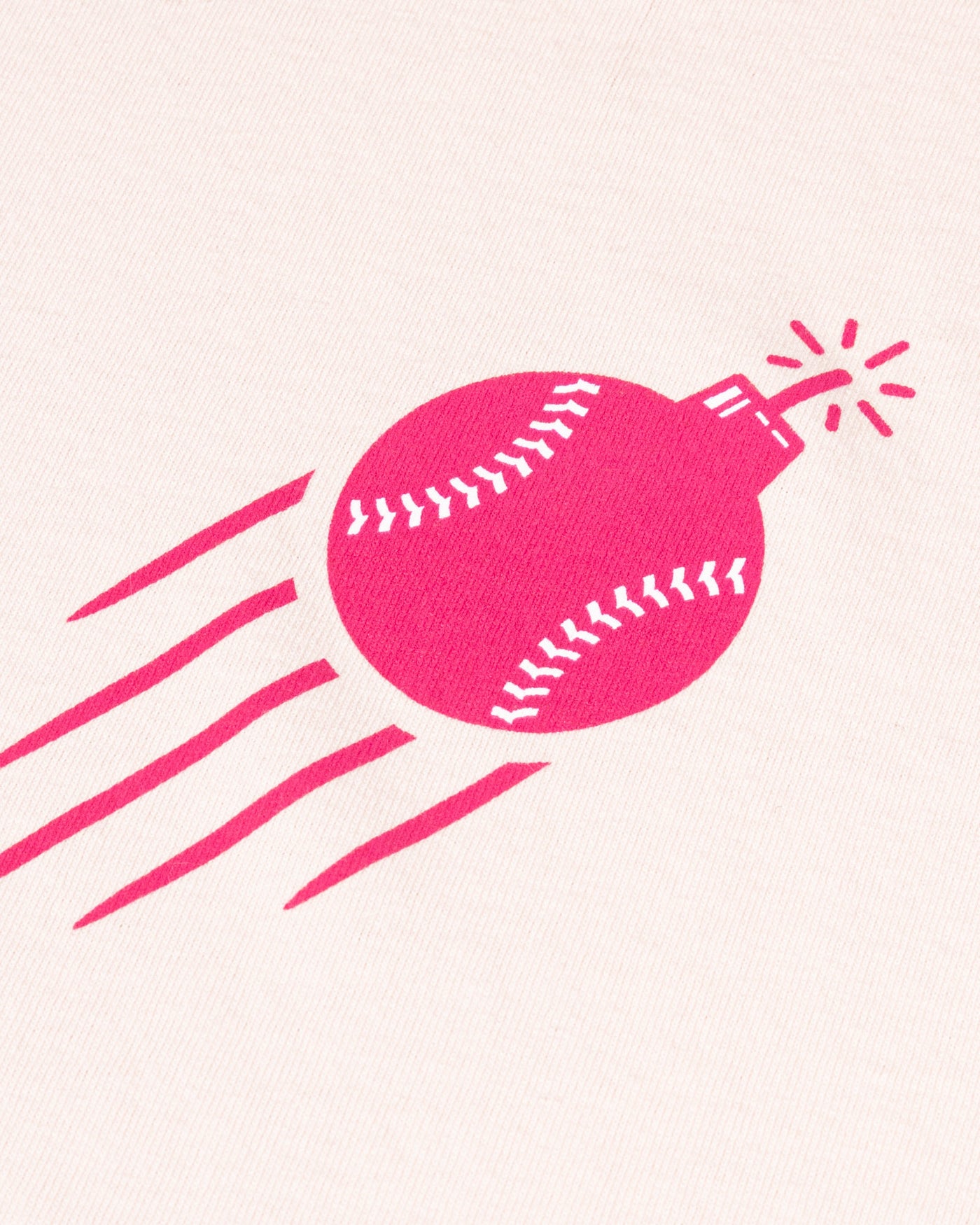 Bombs For Moms Relaxed Fit T-Shirt (Pink) - Baseballism Online