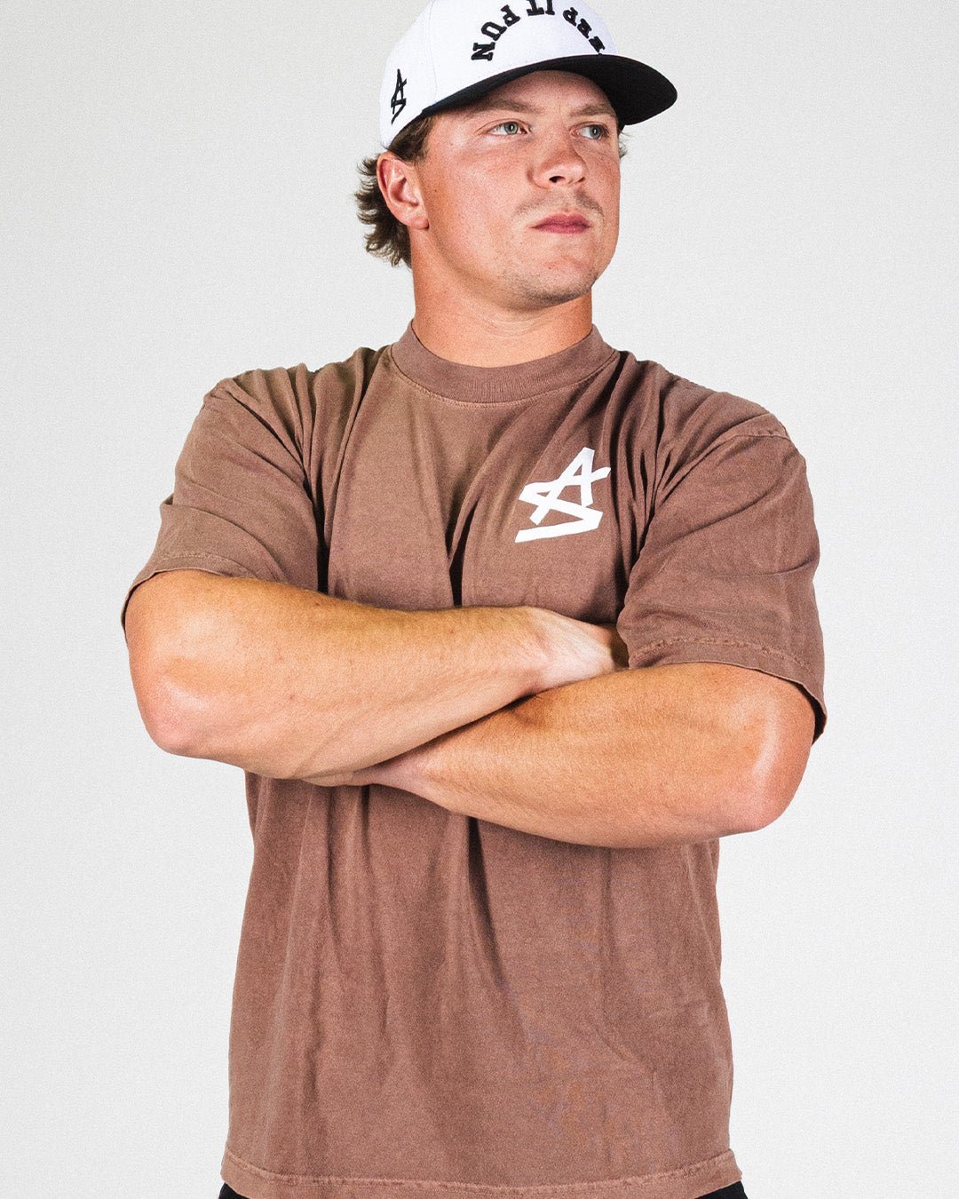 Keep It Fun Relaxed Fit T-Shirt (Brown) - Baseballism x Austin Schultz
