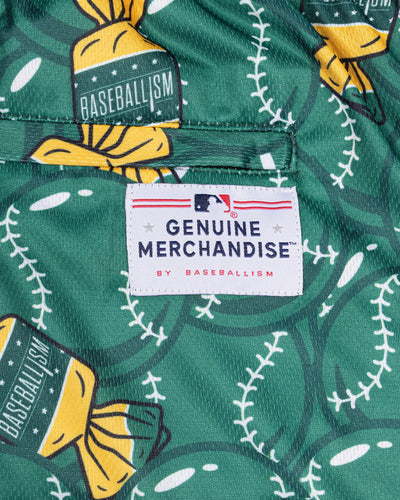 Bubbles and Doubles Diamond Air Mesh Shorts - Athletics - Baseballism Online