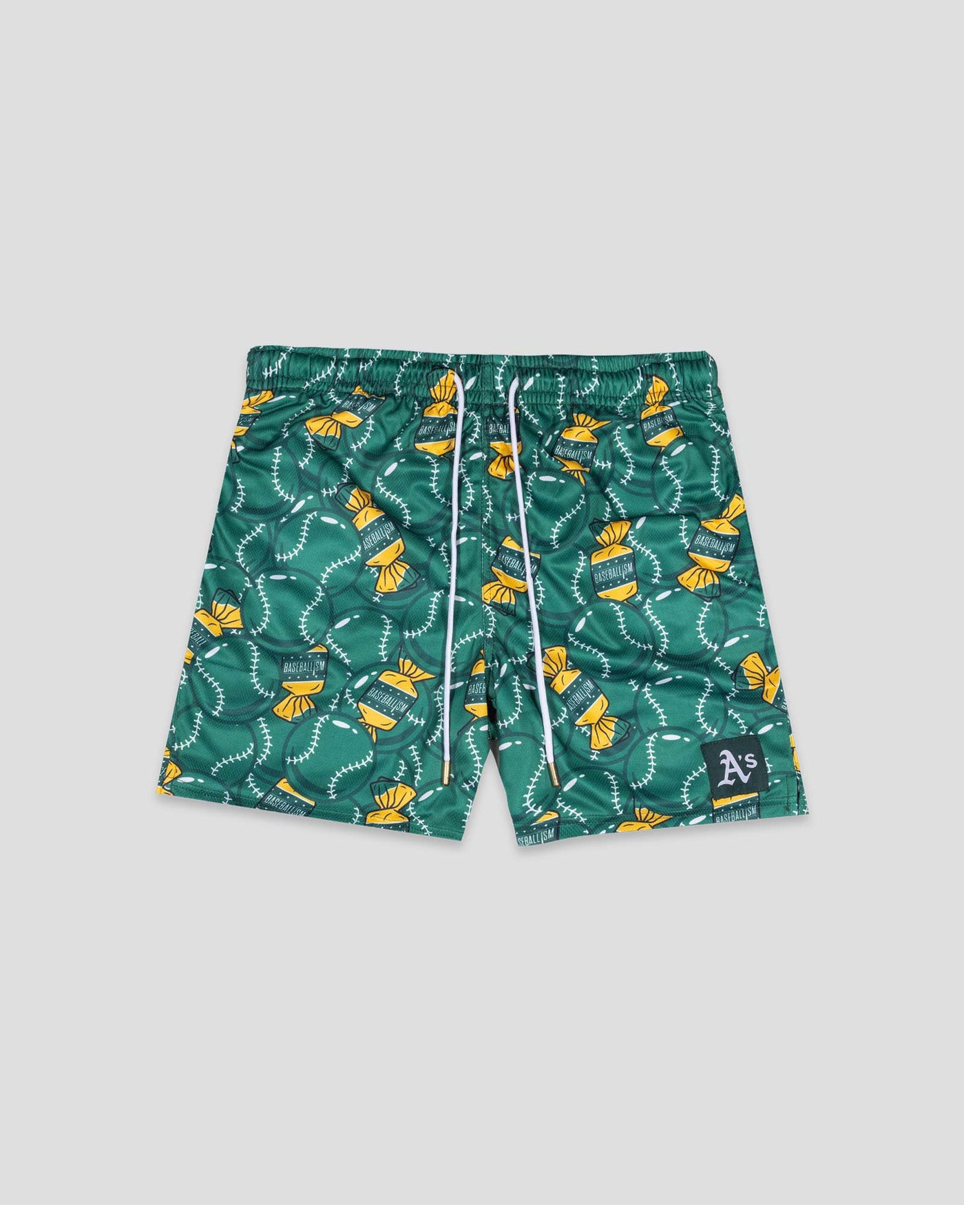 Bubbles and Doubles Diamond Air Youth Mesh Shorts - Athletics - Baseballism Online