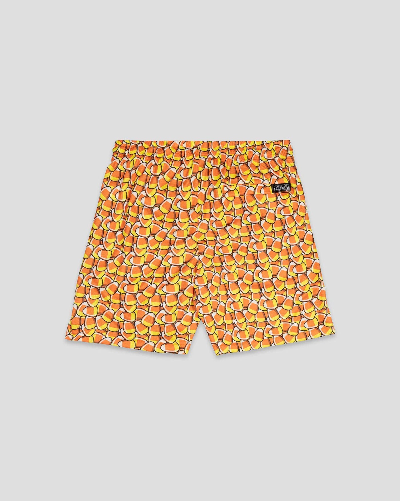 Candy Corn Mesh Shorts - Youth