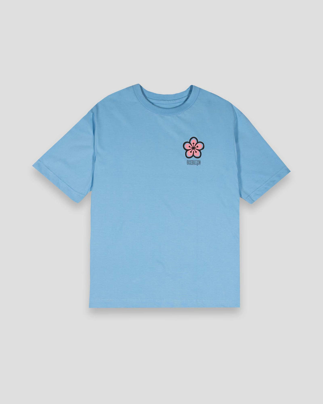 Cherry Blossom Baseball - Diamond Pima Oversized T-Shirt