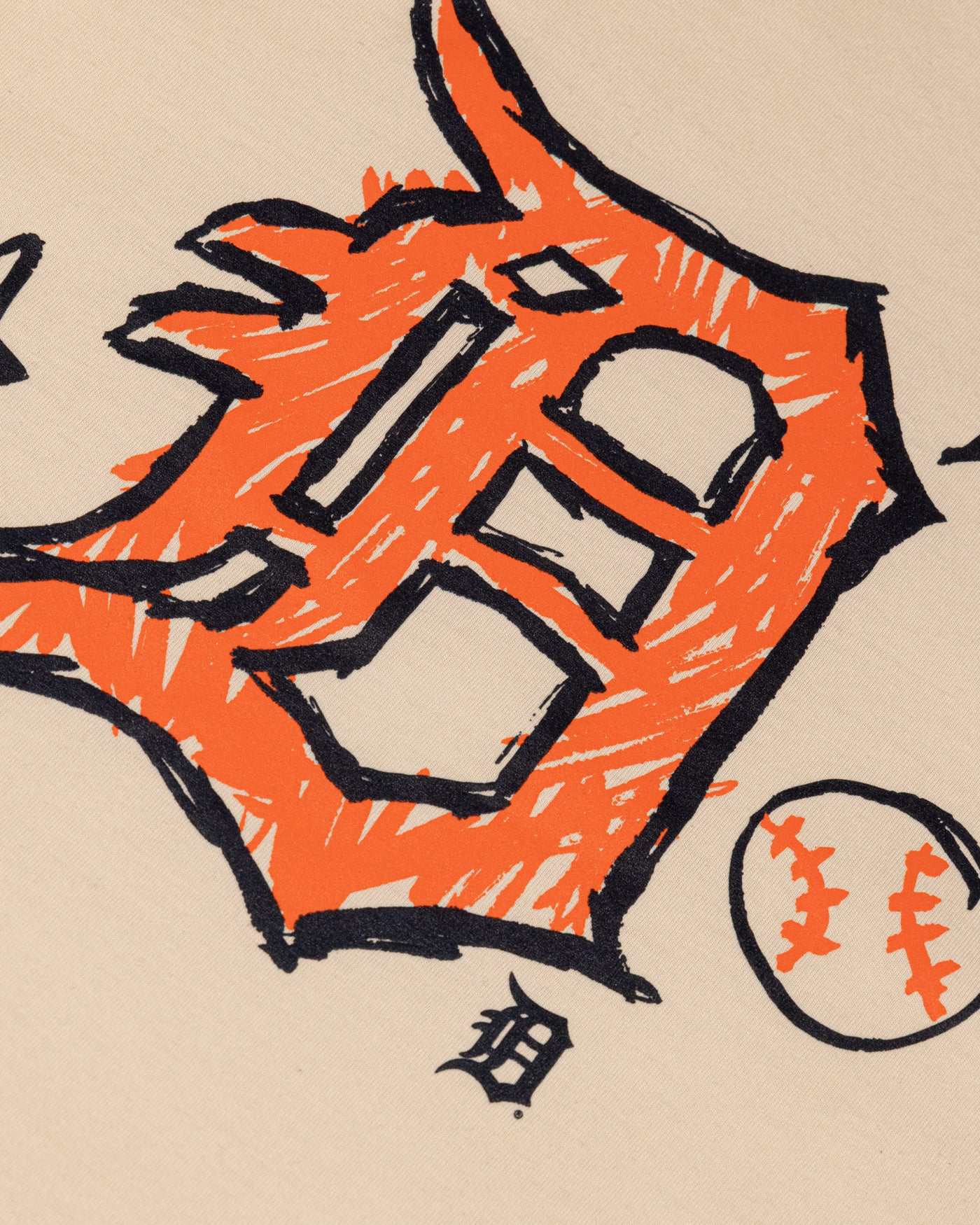 Crayon Series T-Shirt - Detroit Tigers