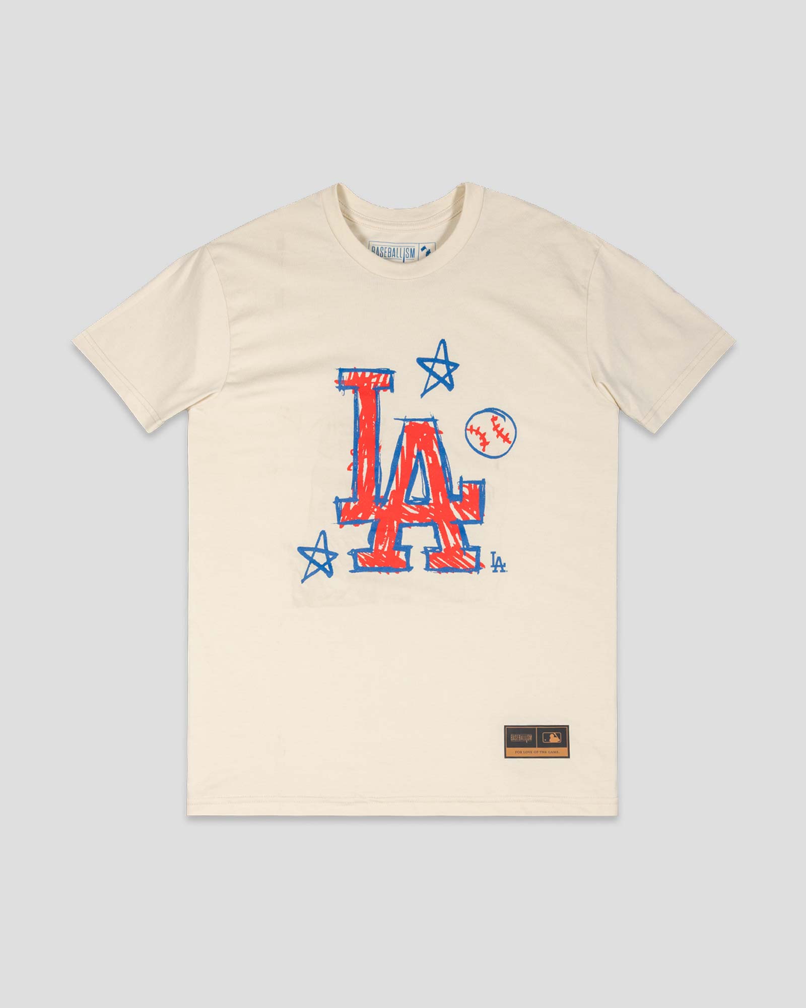 Crayon Series T-Shirt - Los Angeles Dodgers - Baseballism Online