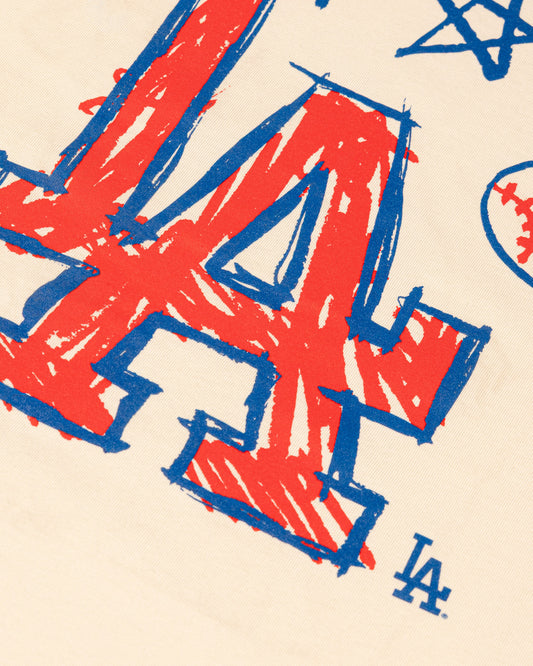 Crayon Series Youth T-Shirt - Los Angeles Dodgers - Baseballism Online